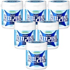 sweetory Xylitol木糖醇清新薄荷口香糖, 100g, 6罐