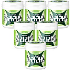 sweetory Xylitol檸檬薄荷風味木醣醇口香糖, 100g, 6桶