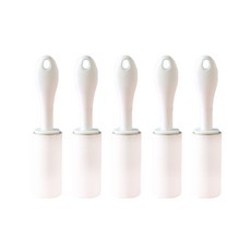 먼지 제거 롤클리너 화이트, 5개