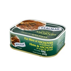 Realmar 鯷魚罐頭, 368克, 1個
