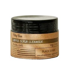 PILLING BEAN 咖啡豆豆臉部磨砂膏(保濕黑糖), 40克, 1個