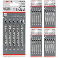 BOSCH 博世 曲線鋸片 T301CD, 5個
