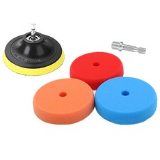 Home Decore 電動鑽頭拋光墊5件組 150mm, 1套