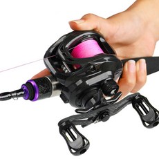 TSURINOYA Dark Wolf 雙軸捲線器 左手, TRDW-50L, 混色