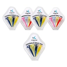 kaxiyagolf Emerald高爾夫短球座 4支組, 隨機出貨