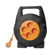 티지아이씨컴퓨터 코드 릴선 4구 TGC-1010, 10m, 혼합색상, 1개 10m, 혼합색상, 1개