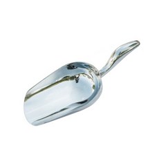 土易散開的圓形不鏽鋼苗鏟 B 26cm, 1個