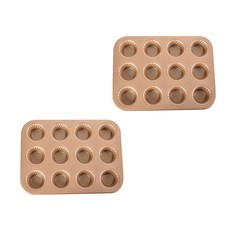 杯子蛋糕模具 金色 12入, 1個