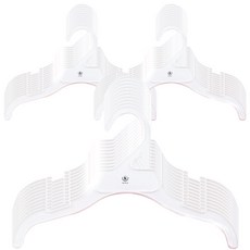 DING DONG PET 寵物迷你基本款衣架 白色, 30個