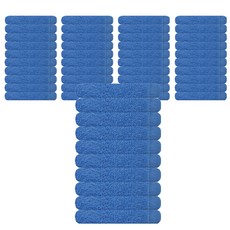 營業用55美容毛巾, 天藍色, 50個