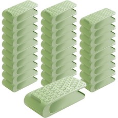 주원리빙 노르딕 신발정리랙 그린, 50개