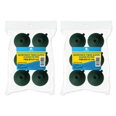 MOBYDICK 海綿過濾器替換用吸盤橡膠 6入, 2個