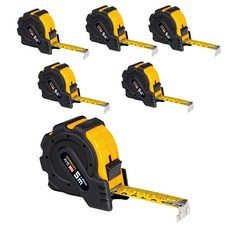 KOMELON 夾套捲尺 5.5m KMC-25RJ, 6個