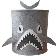 부직포 다용도 물품 보관함 YT_RB116_MY, 상어, 1개