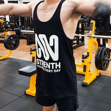 nokjok 男款透氣戰鬥風肌肉版型健身運動背心