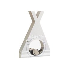 JCP 印地安帳篷存錢筒擺飾, 灰色, 1個