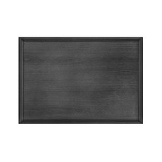 한스마레 직사각 우드 트레이, 블랙, 1개