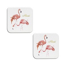 Vinterior 紅鶴浴室硅藻土盤杯墊 TYPE 08 B, 2個