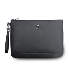 Volvik 富維克 高級骷髏圖案手拿包 VAJPPC, 黑色, 1個