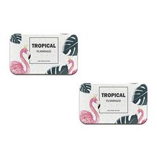 Vinterier 紅鶴浴室珪藻土杯墊 TYPE 20 C, 2個