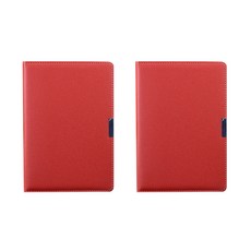 北歐簡約日記本 2入, 紅色的