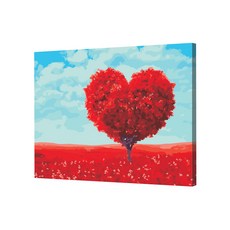 BlueSun 油畫與帆佈板心樹 40 x 50 x 2.5cm, 混色