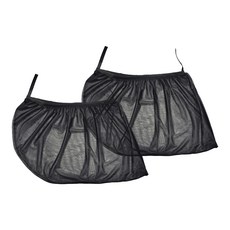 차량용 후면 윈도우용 차박 모기장 2p 세트, 1세트