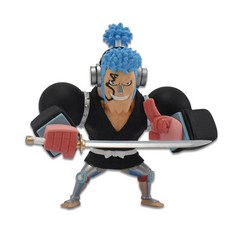 BANPRESTO 海賊王世界收藏品和之國 2 弗蘭奇公仔, 1個