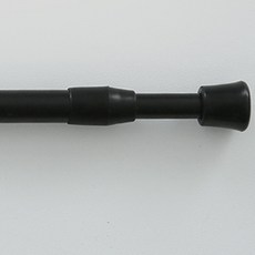 BYJIMI 伸縮桿 13mm, 黑色的