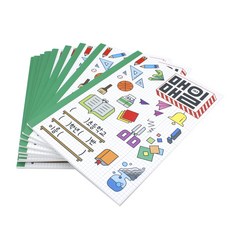 真老師學園 Edu Box 每日學習筆記, 高年級用(綠色), 10個