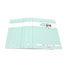 Teachermall 學習筆記本, 10個, 高年級用(薄荷綠)