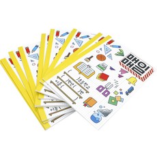 真老師學園 Edu Box 每日學習筆記, 低年級用(黃色), 10個