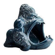 킹고릴라 소품 재떨이 YT-RA074, 블루, 1개