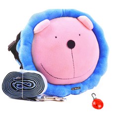 Blank Dog太陽汪汪包 L+LED吊飾組, 包包（藍色）、LED挂件（顏色隨機）, 1套