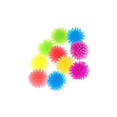 Regency TPR材質球貓咪玩具, 隨機顏色, 10個