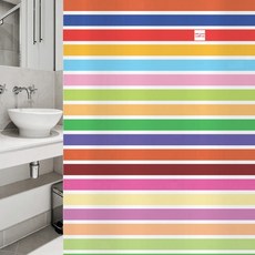 디자인수풀 북유럽 스타일 샤워 커튼 sc862 세트 S, 1개