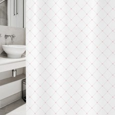 DesignSoop 北歐風格浴簾 sc848 套組 S, 1個