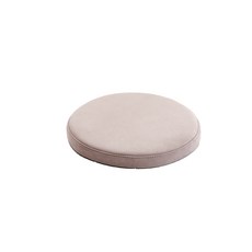 防水絨面圓形靠墊, 銀灰色 (R2)