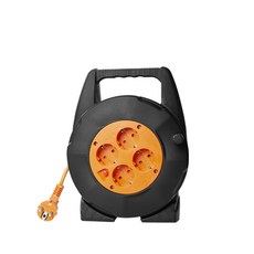 티지아이씨컴퓨터 코드릴선 4구 TGC-1007, 7m, 혼합색상, 1개