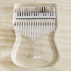 Rikembu透明拇指琴板+硬殼, 單品