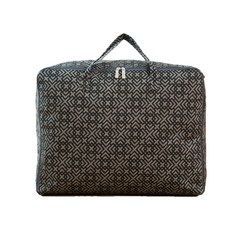 마켓에이 미니멀 패브릭 손잡이 이불 정리함, 스퀘어패턴, 1개