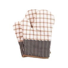 The Flow Company可愛的餅乾烘焙烹飪棉質烤箱手套, 4, 2個