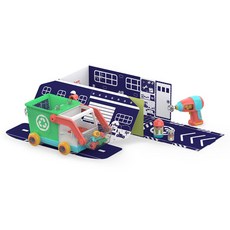 Learning Resources Design&Drill系列資源回收車 EDI4185, 混色