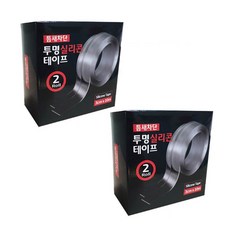 M&P LIFE 縫隙密封透明矽膠膠帶 3cm x 10m, 單色, 4個