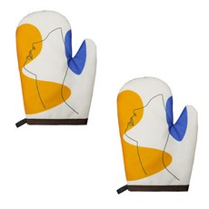 設計藝術烤箱手套, E型, 2個