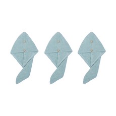 Ahome小熊鈕扣髮巾, IT-09, 3個