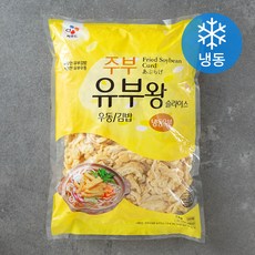 CJ씨푸드 주부유부왕 슬라이스 (냉동), 1kg, 1개