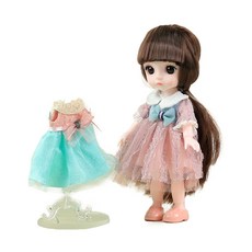 사리엘 셀러브리티즈 구체관절인형 + 옷 2p + 신발 2p, 16cm, 빅토리아, 1세트