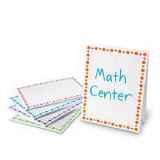 Learning Resources 反覆擦寫雙面白板 LER0482, 5種