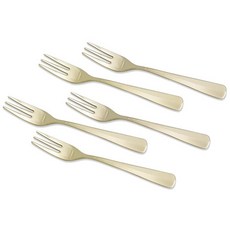 Queen Sense三角鈦茶叉 5入, 單色, 1組